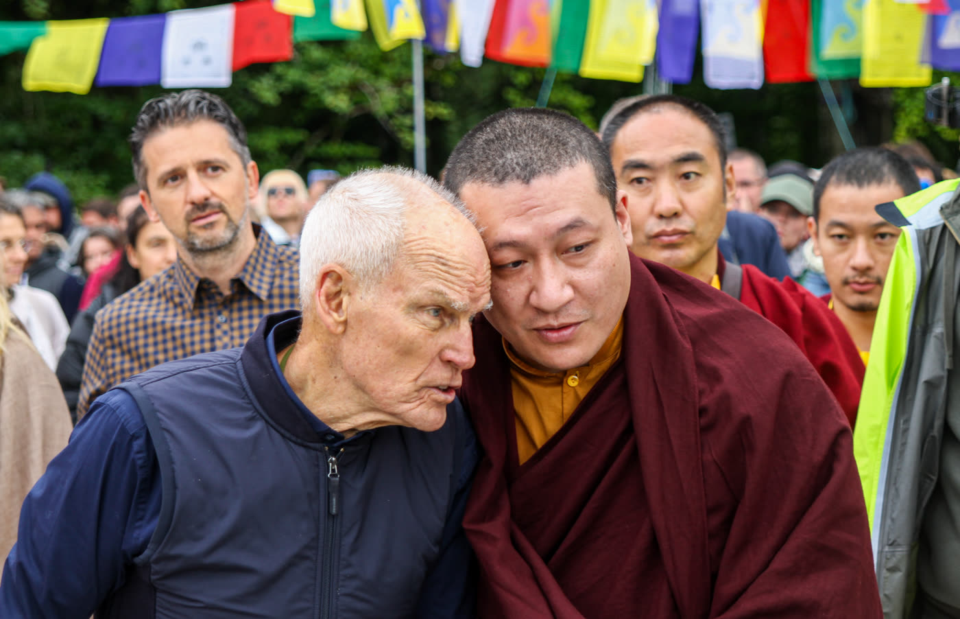 Karmapa Thaye Dorje und Lama Ole Nydahl